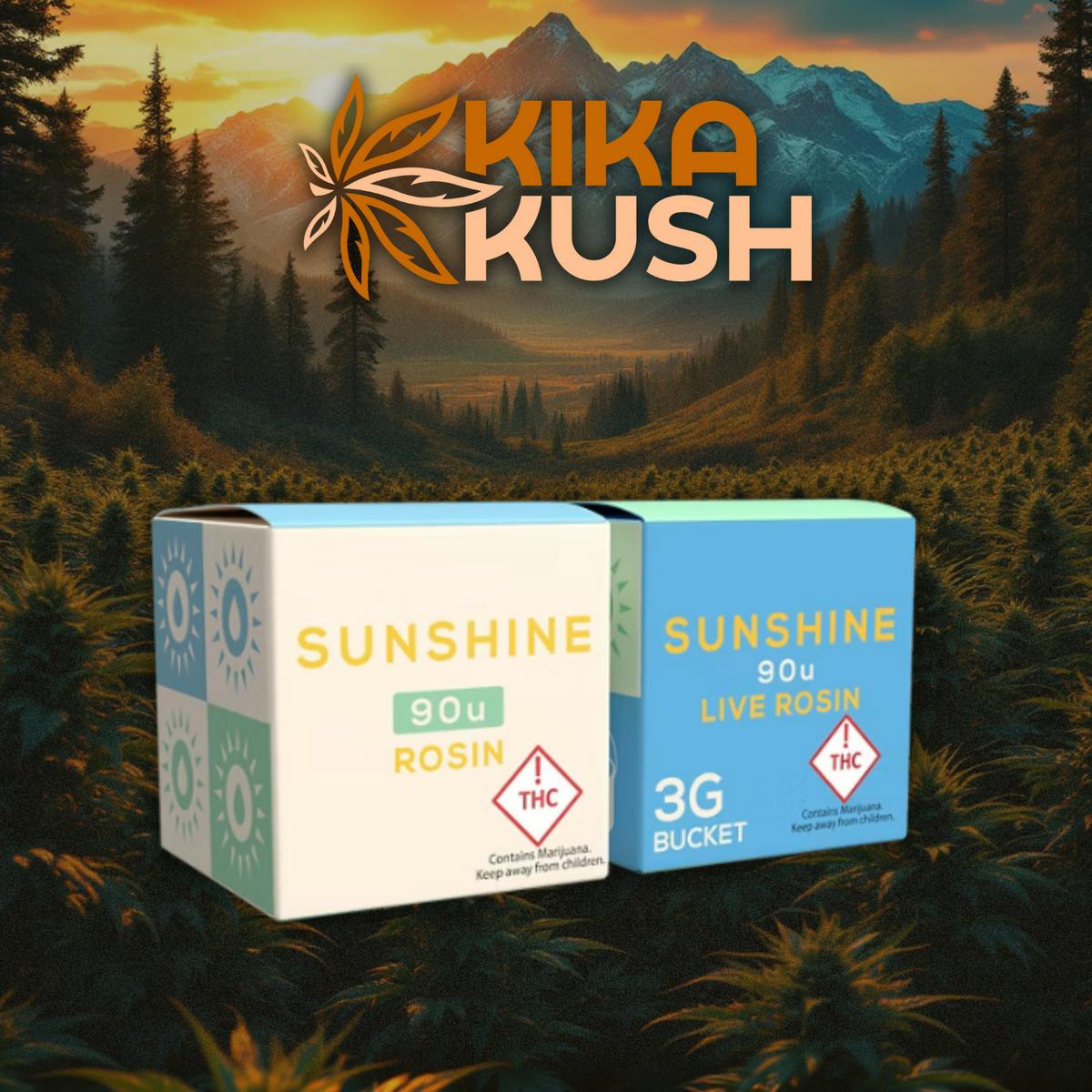 Sunshine Extracts - 90u Live Rosin - REC - Melon Crusher (H)