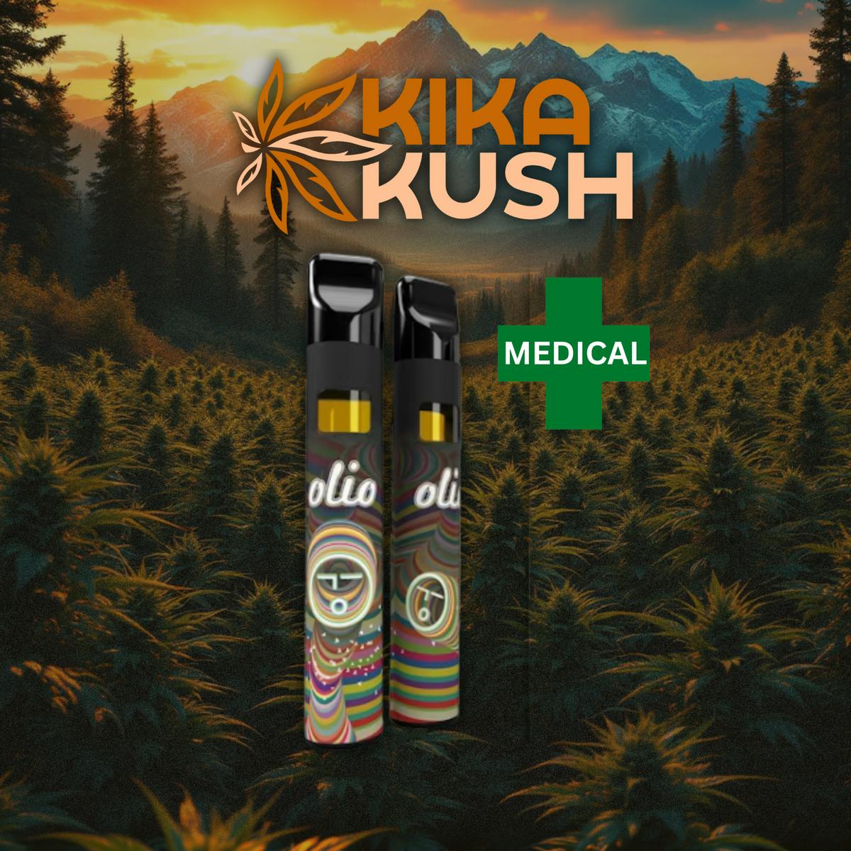 Olio - Live Resin Disposable - 1g - Wedding Pie
