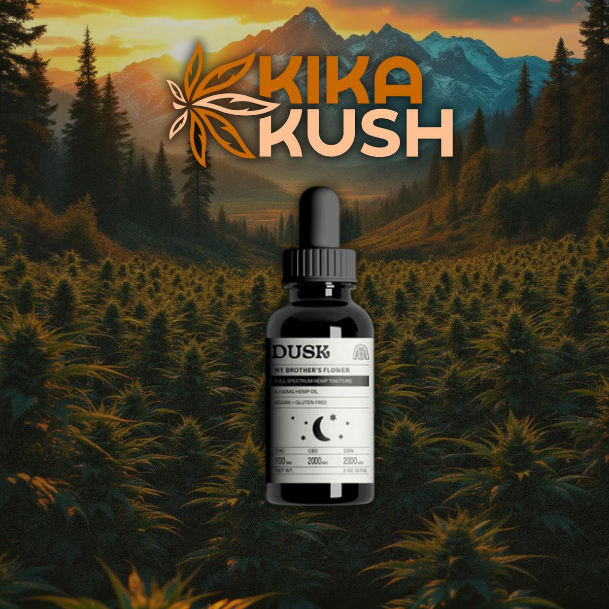My Brother's Flower - Rosin Tincture 100mg - REC - Dusk 1:1:1