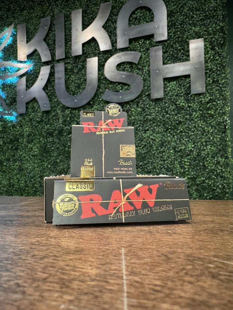 Raw - Papers 1 1/4 - Artesano - Black