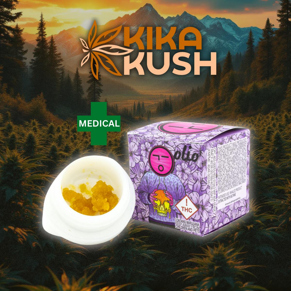 Olio - Live Resin Wet Sugar - Mountain Blast