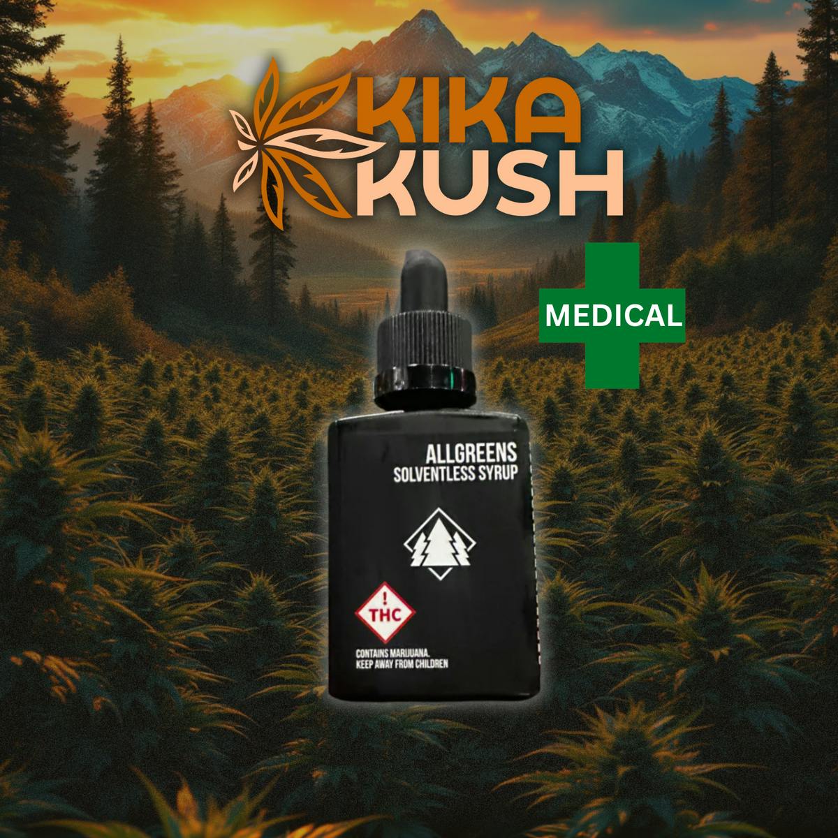 Allgreens - Rosin Syrup - Sour Punch 1000mg