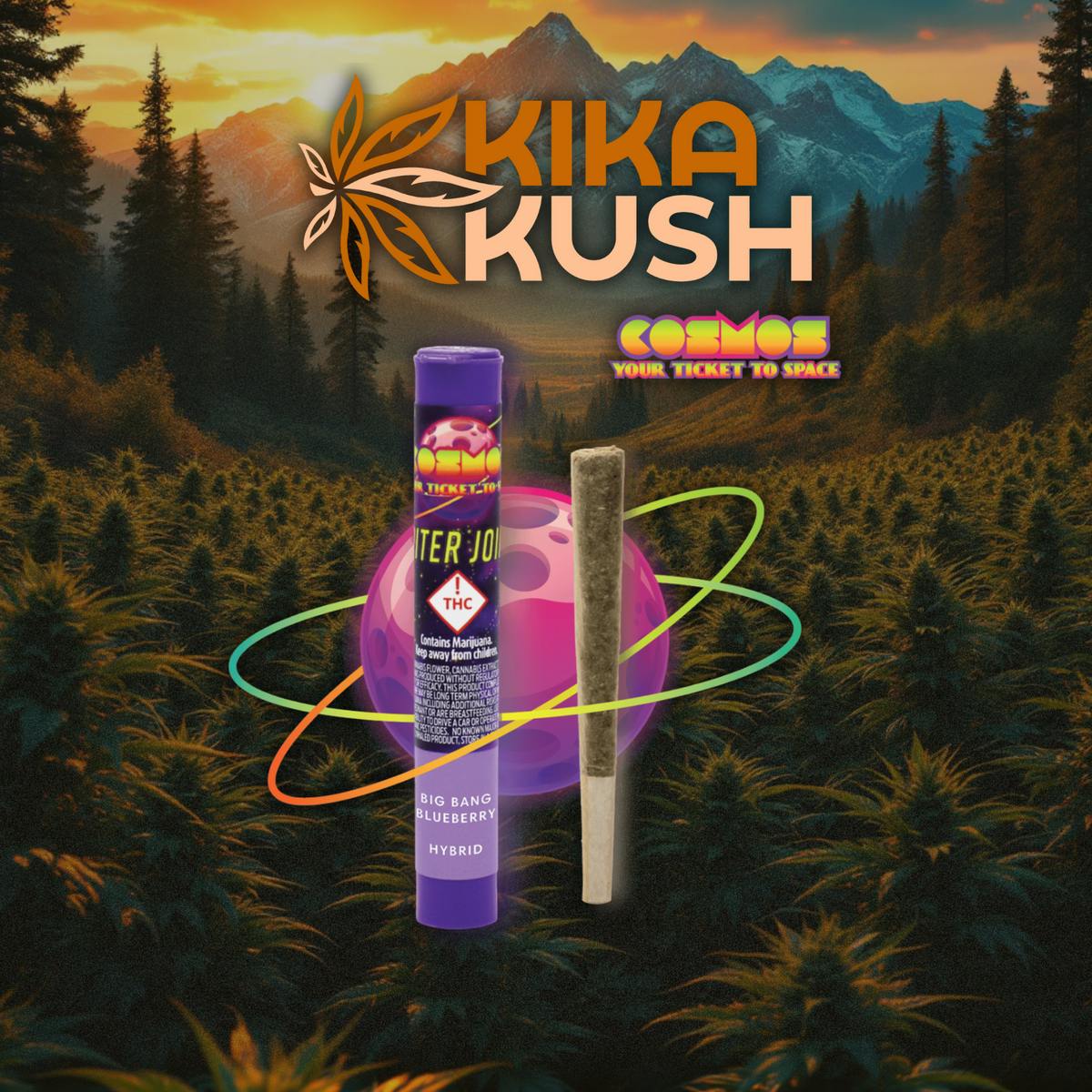 Stratos - Jupiter Joints - Infused Pre Roll - 1g - REC - Lunar Lemonade (S)