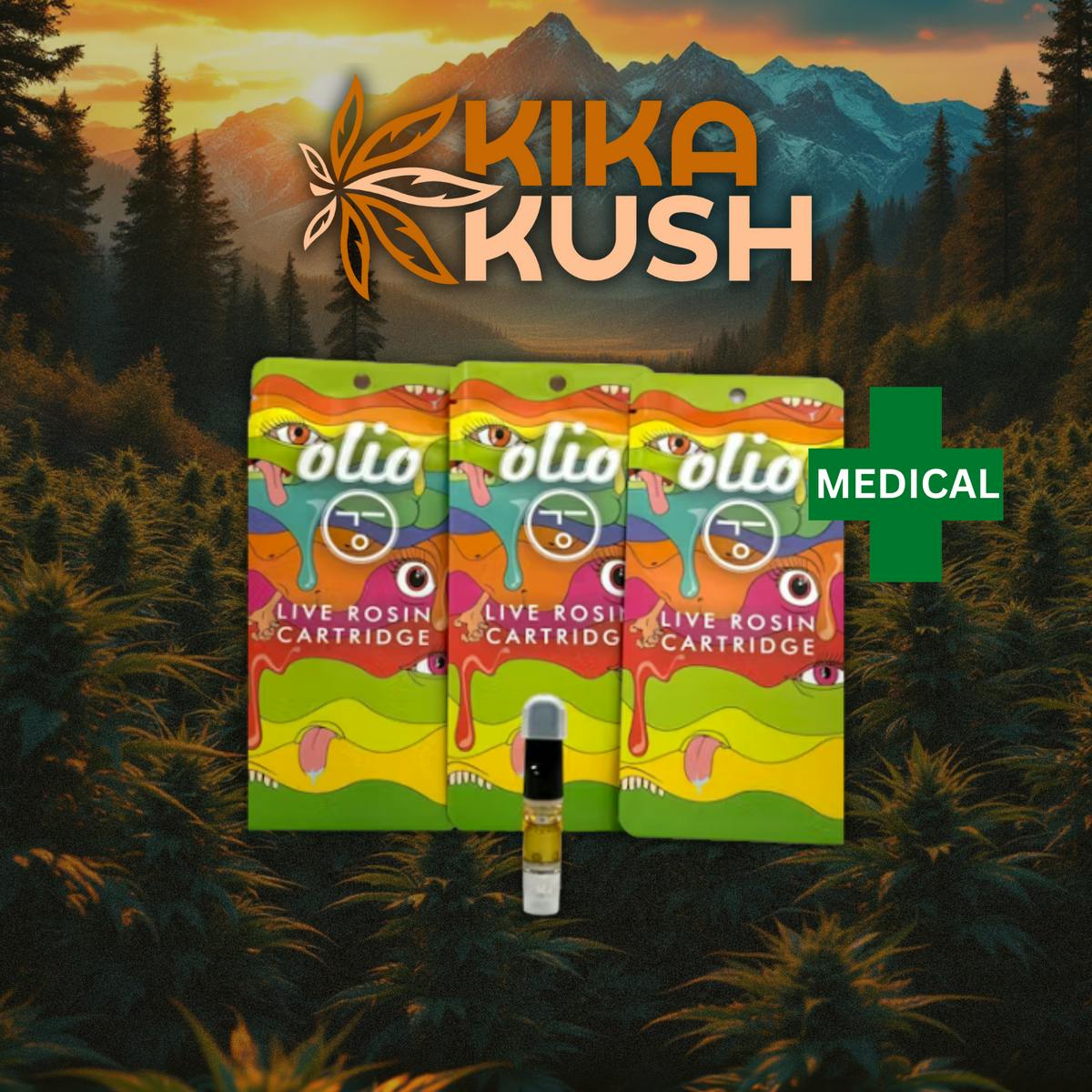 Olio - Rosin Cartridge - 500mg - Colonel Chem