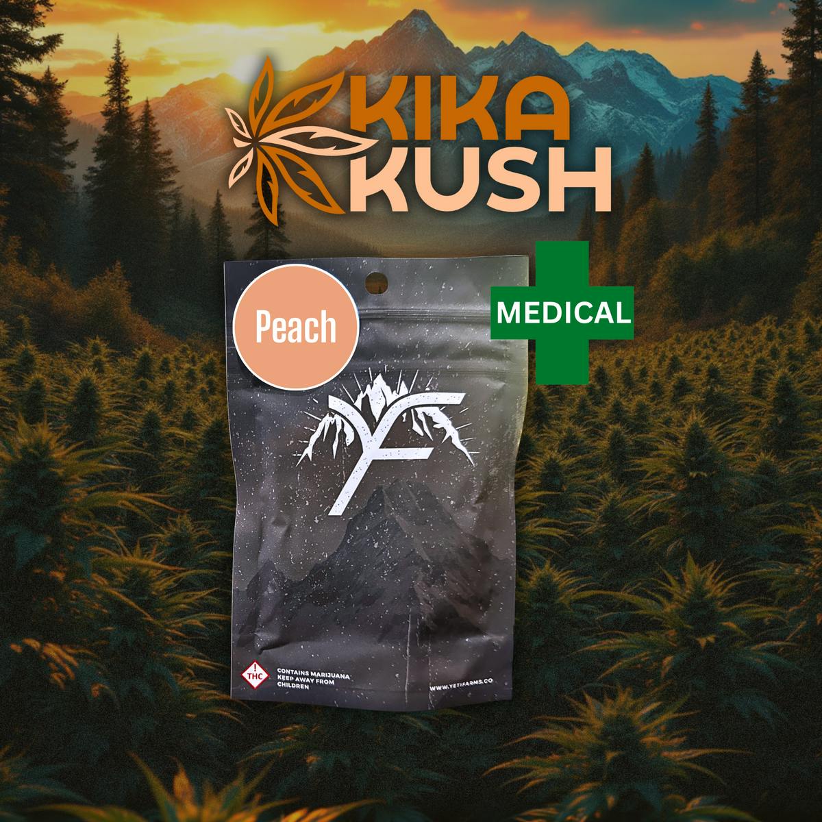 Yetibles - Gummies - Peach 1000mg
