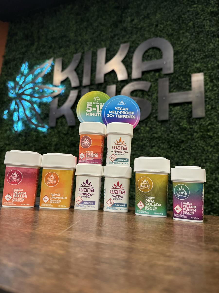 Wana - Gummies - REC - Quick - Peach Bellini (S) 100mg