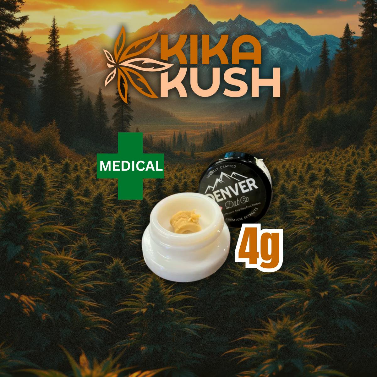 Denver Dab Co - Wax - 4g - Tangerine Dream