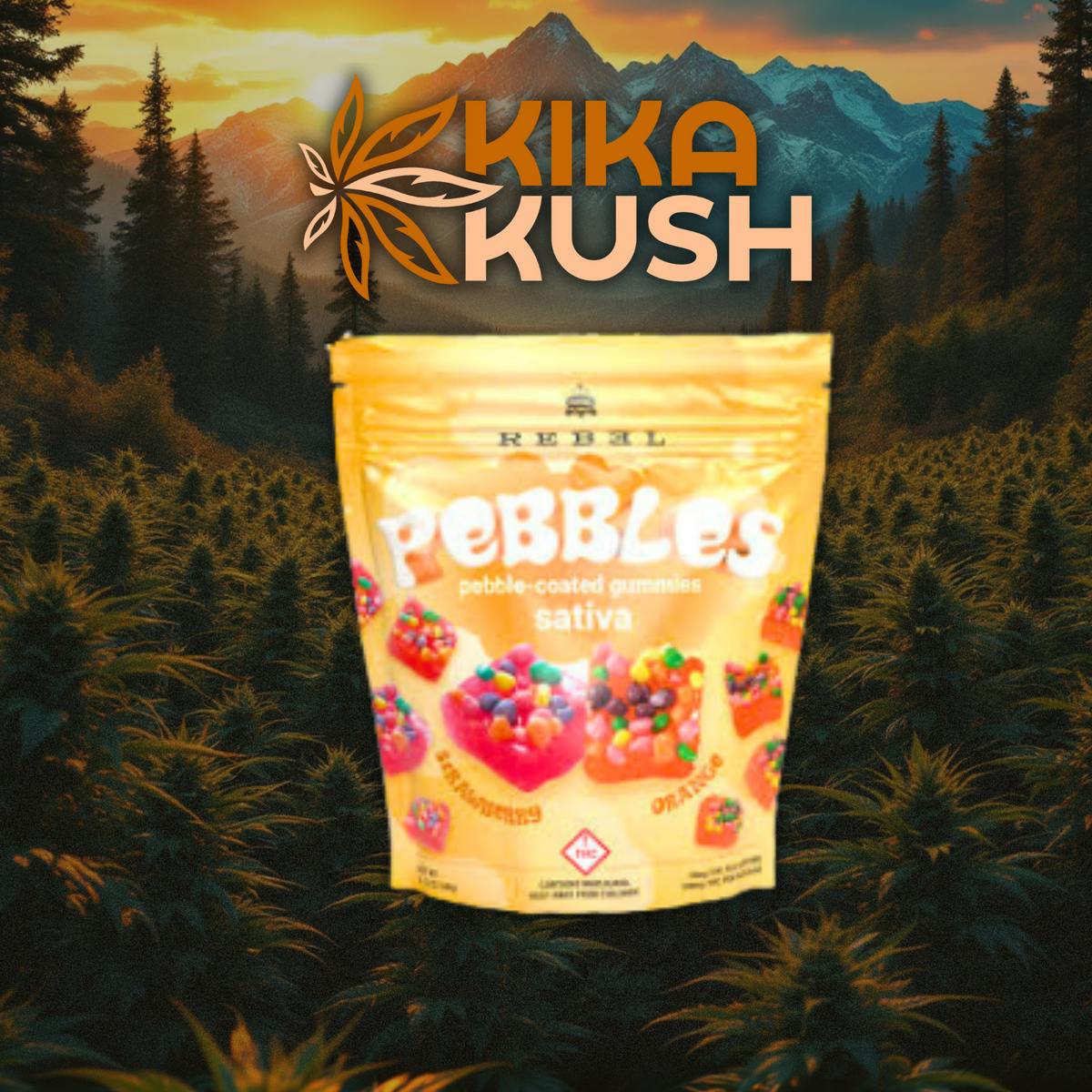 Pebbles - Gummies - REC - Sativa 100mg