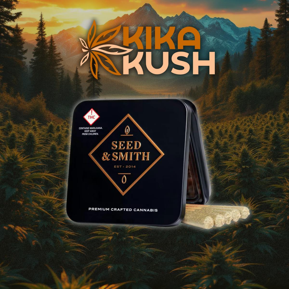 Seed & Smith - Infused Pre Roll Pack - 2.5g - REC - Super Boof (S)