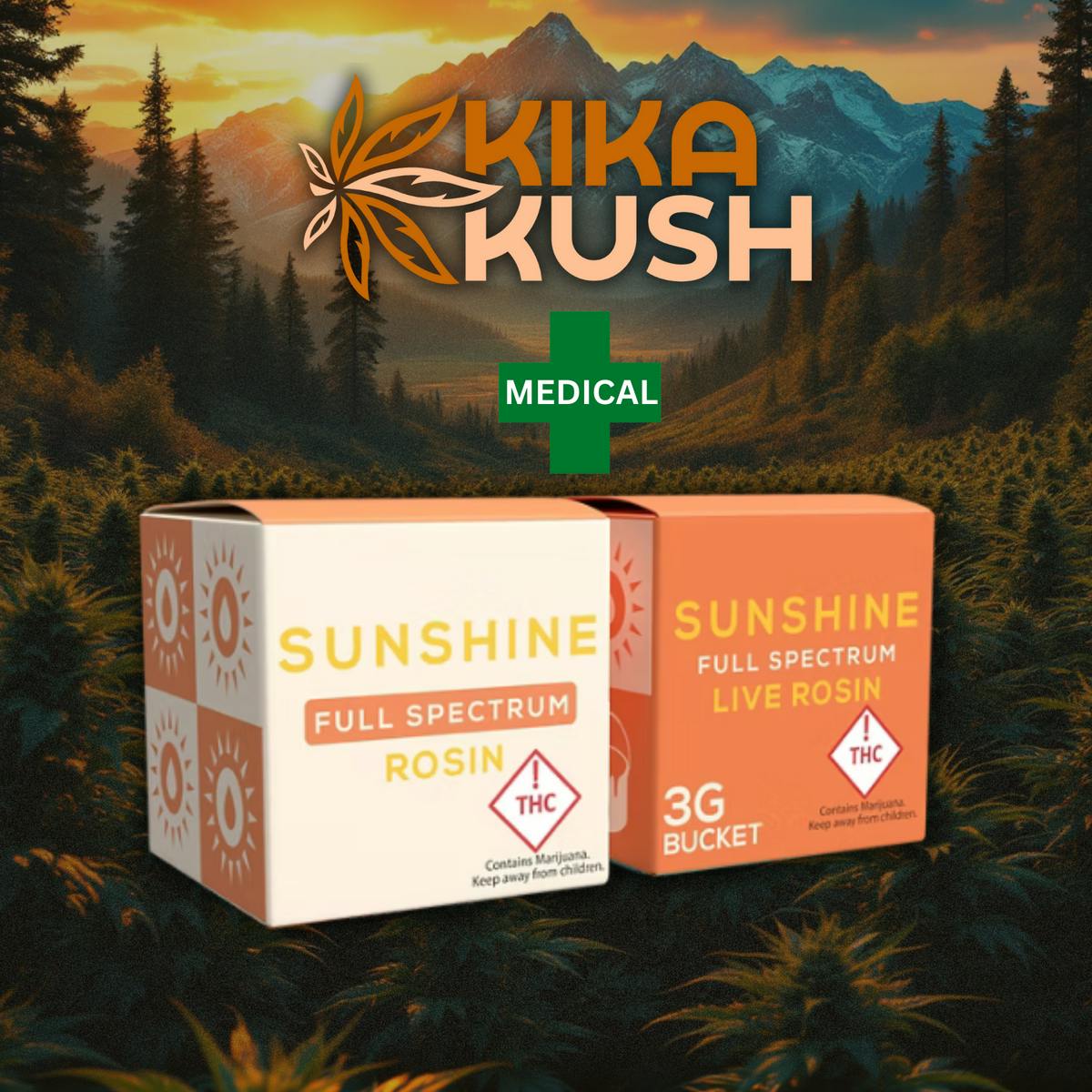 Sunshine Extracts - Full Spectrum Rosin - Pie Dough