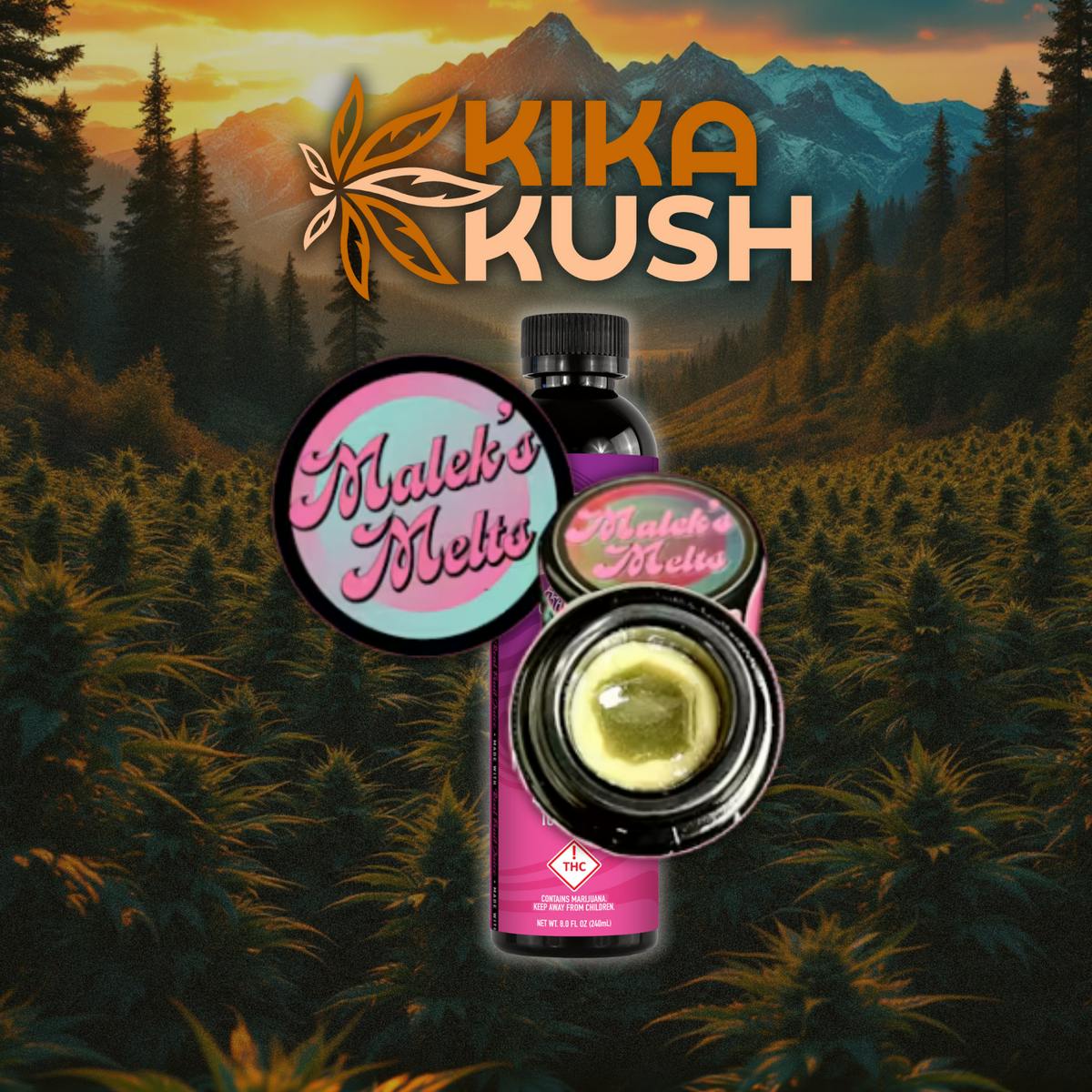 Malek Melts - MM Rosin - 1g - REC - Pink Water (S/H)