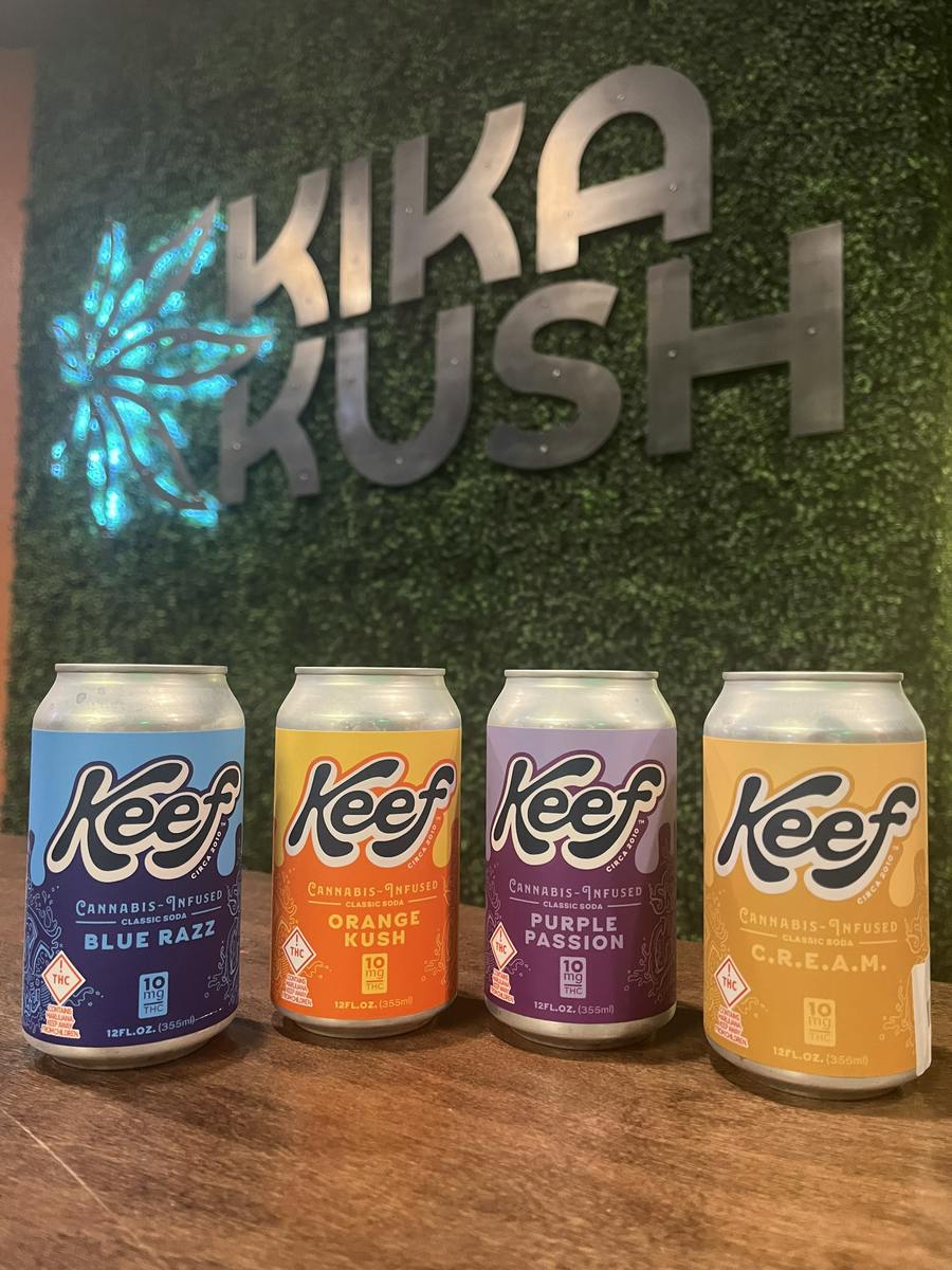 Keef - Infused Drinks - REC - Sparkling H2O Blackberry Coconut 10mg