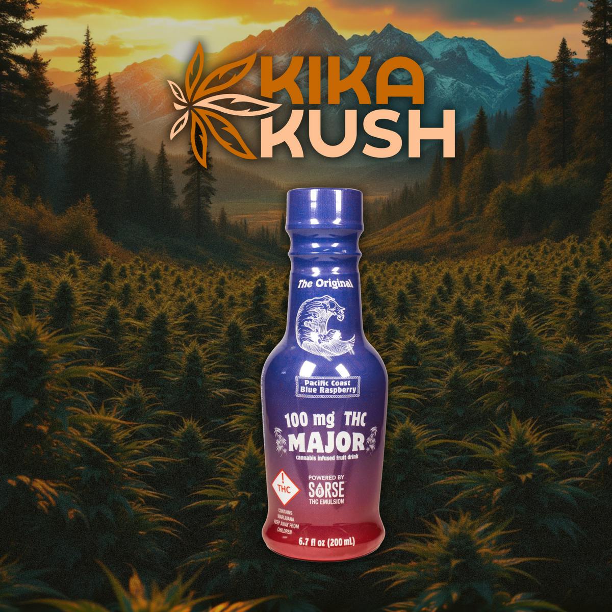 Love's Oven - Major Drinks - 100mg - REC - Blue Rasberry