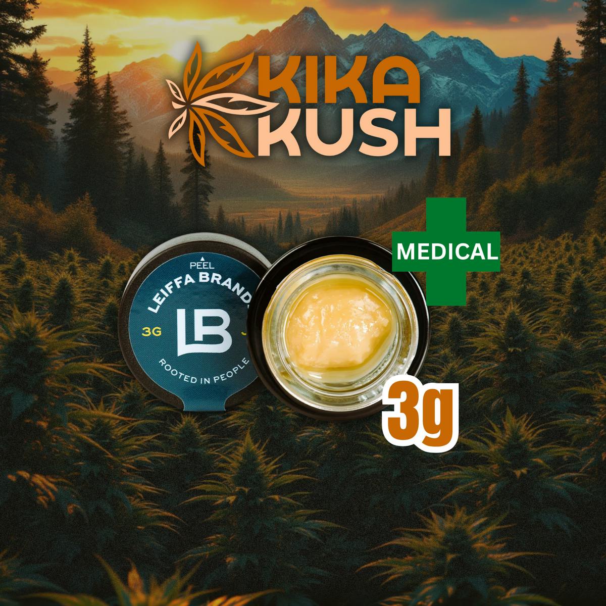 Leiffa - CC Rosin - 3g - Triangle Larry