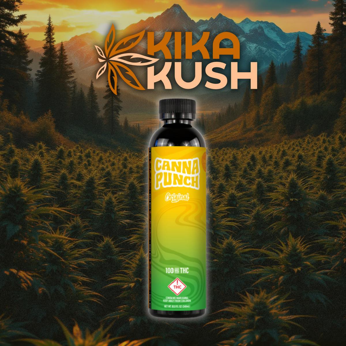 CannaPunch - Drinks - REC - Pineapple Papaya 100mg