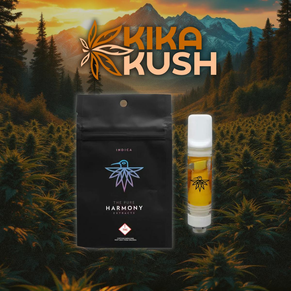 Harmony - Liquid Badder Cart - 1000mg -REC - Ghost OG (I)