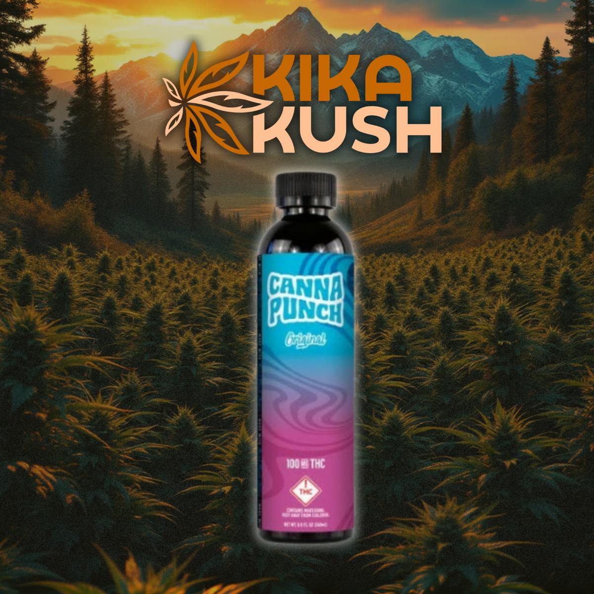 CannaPunch - Drinks - REC - Blue Raspberry 100mg