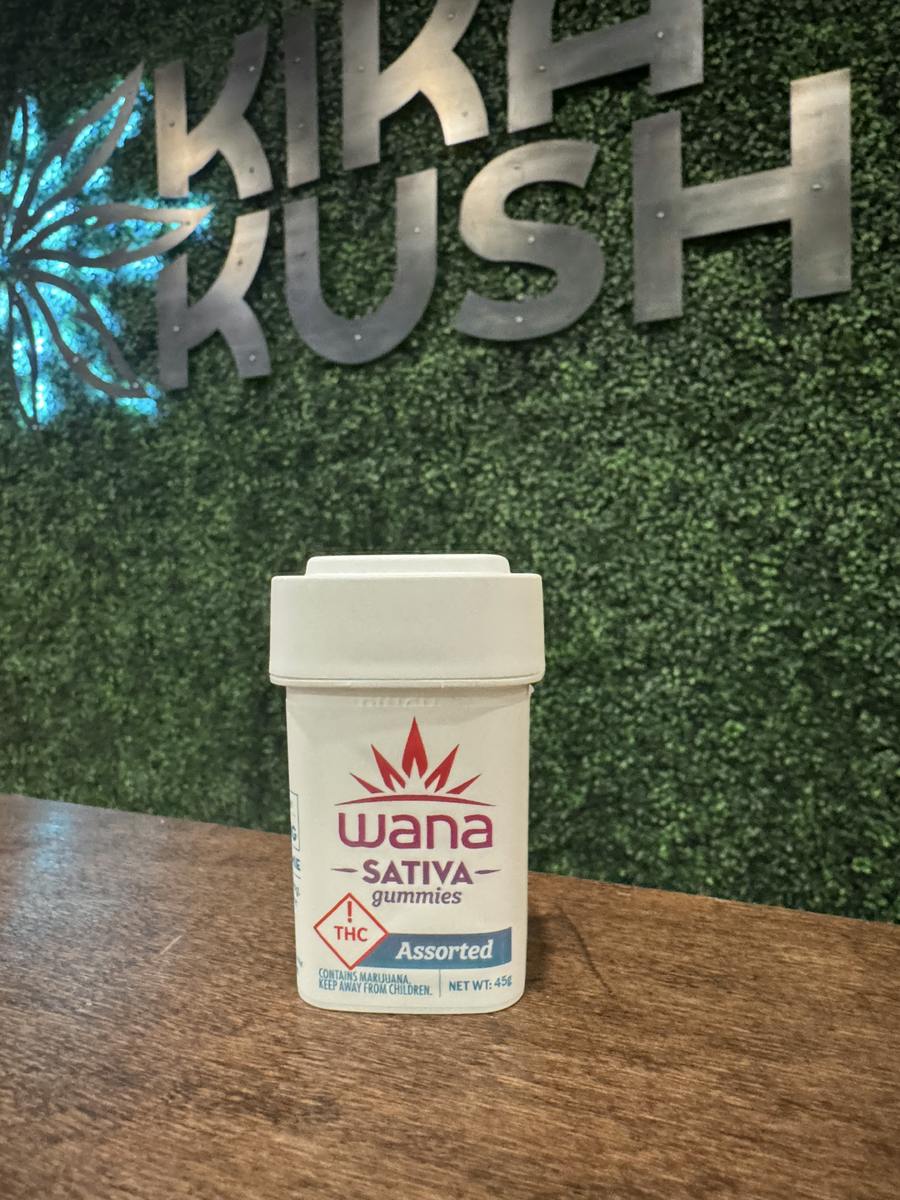 Wana - Gummies - REC - Sativa Assorted 100mg