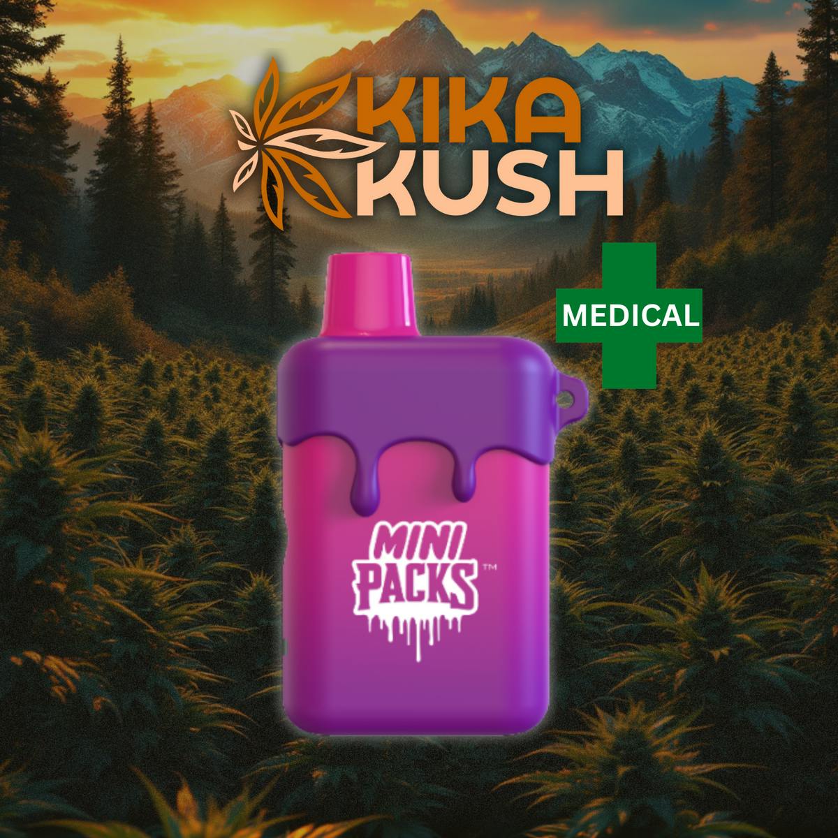 Mini Packs Pods - Disposable - 1000mg - Jelly Dulce (I)