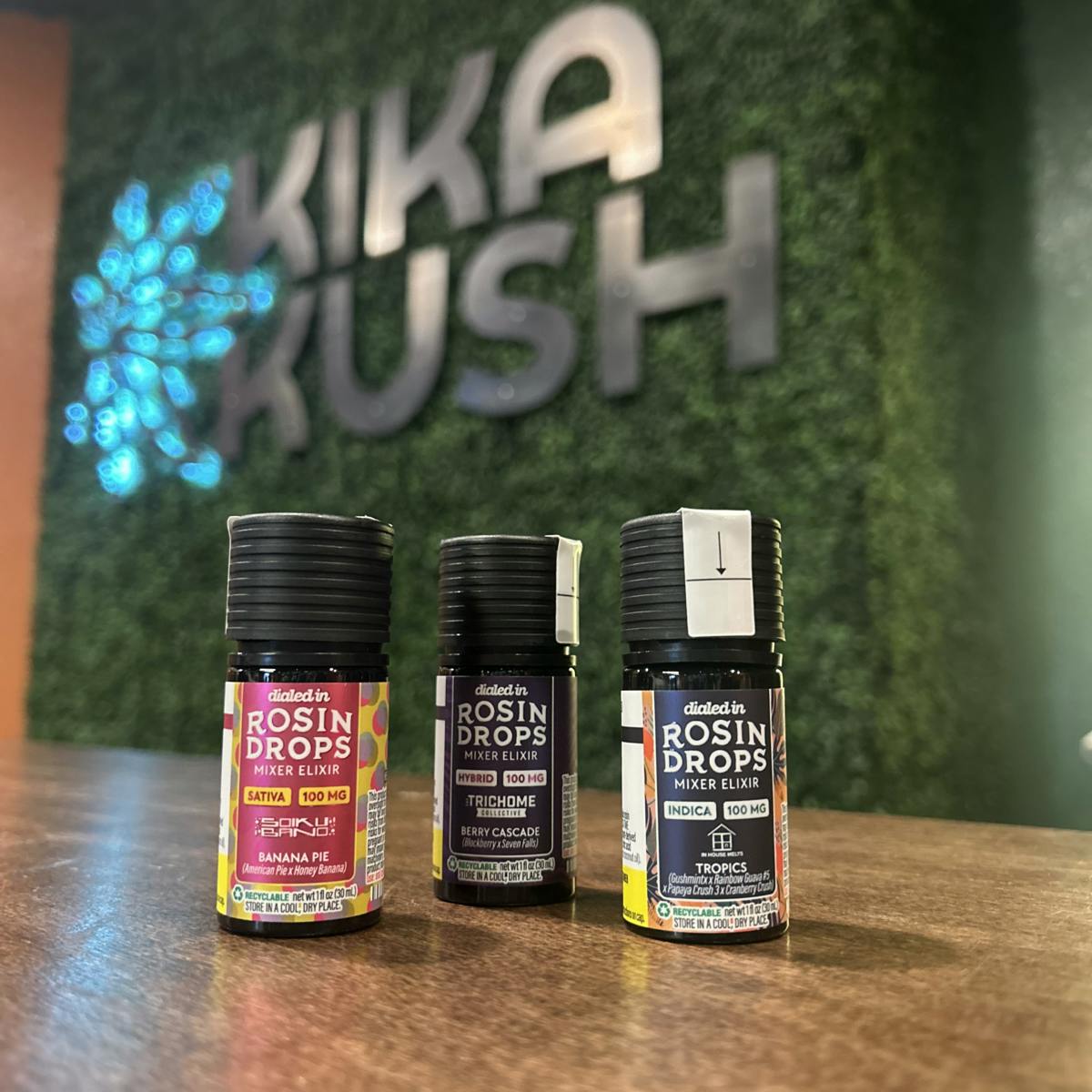 Liquid Gummies - Rosin Drops - Solventless Syrup - 100mg -REC - Purple Lemonade (H)