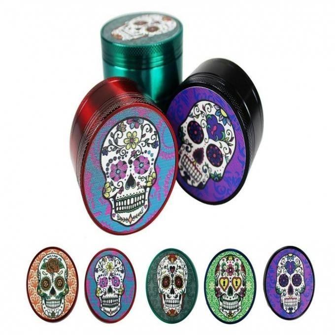 GRINDER- 61mm 4 Chamber Sugar Skull