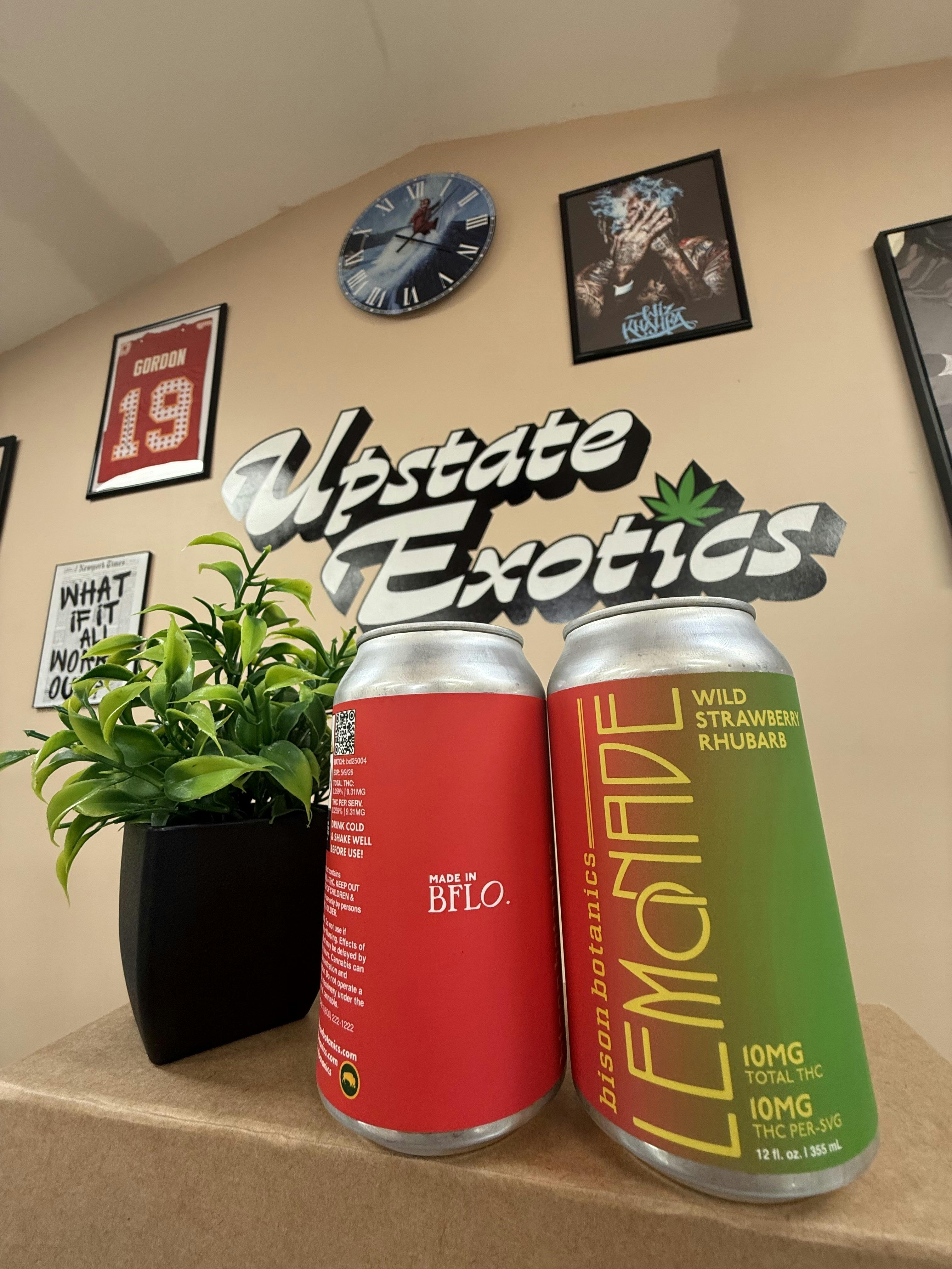 Wild Strawberry Rhubarb Lemonade - BISON- 10MG Beverage BISON
