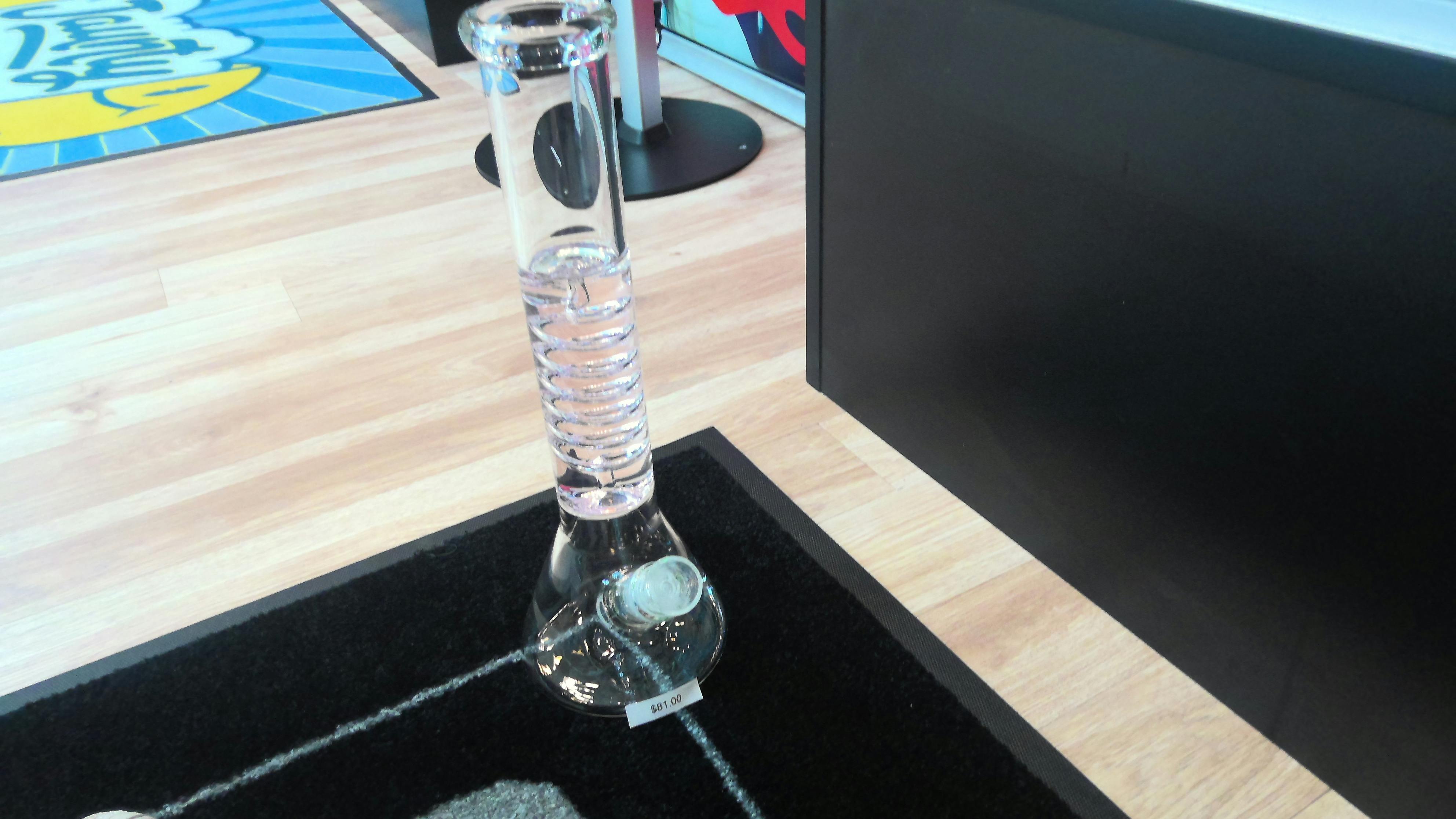 Pink Coil Beaker 14” BONG