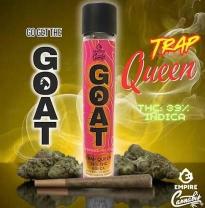 Trap Queen -GOAT- 2G Infused Preroll