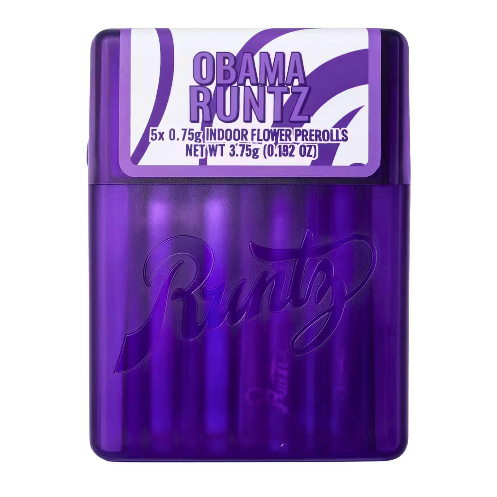 Obama Runtz- RUNTZ- 5x 3.75G Prerolls