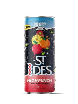 St. Ides | Fruit Punch | High Punch | 100mg | 12oz