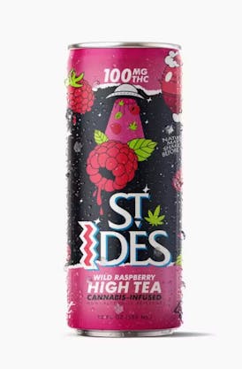 St. Ides | Wild Raspberry | High Tea | 100mg | 12oz
