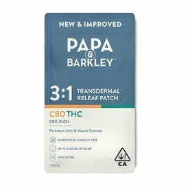 Papa & Barkley | 3:1 | CBD Rich | Transdermal Patch | 0.5g