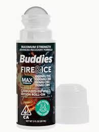 Buddies | 1:1/ 1:1 MAX Fire & Ice Lotion | Roll On | 2300mg