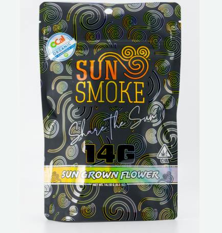SunSmoke | Strawberry Tropic | Sativa | 14g | Bag
