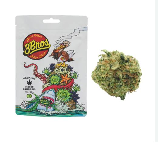 3 Bros | Super Jack | Indica | 28g | Bag