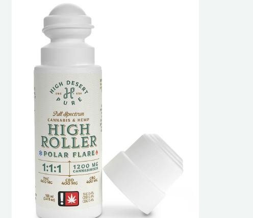 High Desert Pure | 1:1:1 Polar Flare | High Roller Roll On | 1523mg