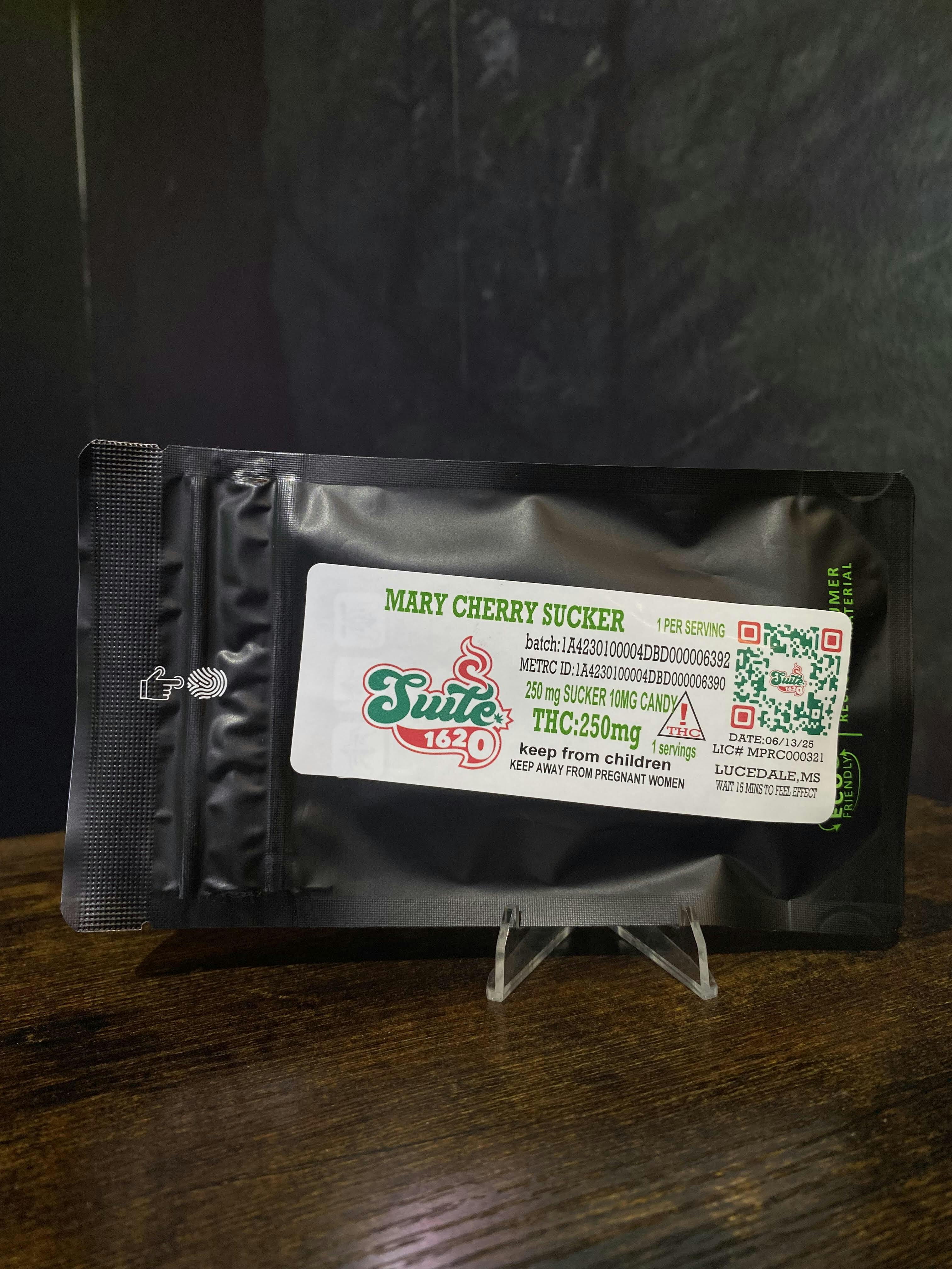 Mary Cherry Suckers | 250mg | Suite 1620