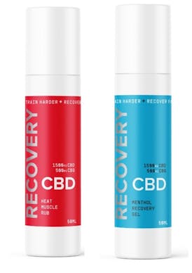 Recovery CBD - 2 Lotions - Fire and Ice - Holiday Bundle