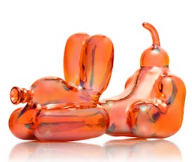 High Rollers - Glass - 4" Hemper Hand Pipe - Balloon Dog