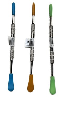 High Rollers - Dab Tool - Stainless Steel Dabbers - PURPLE AND BLUE