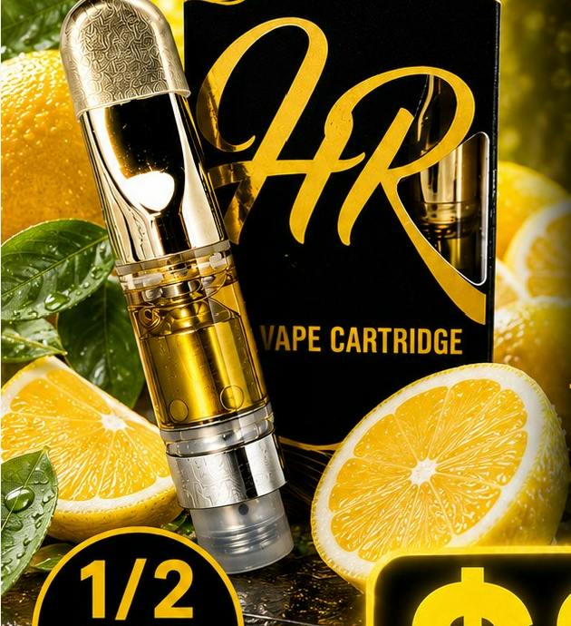 High Rollers - THC Vape Cartridge - .5g - Super Lemon Haze (SH)