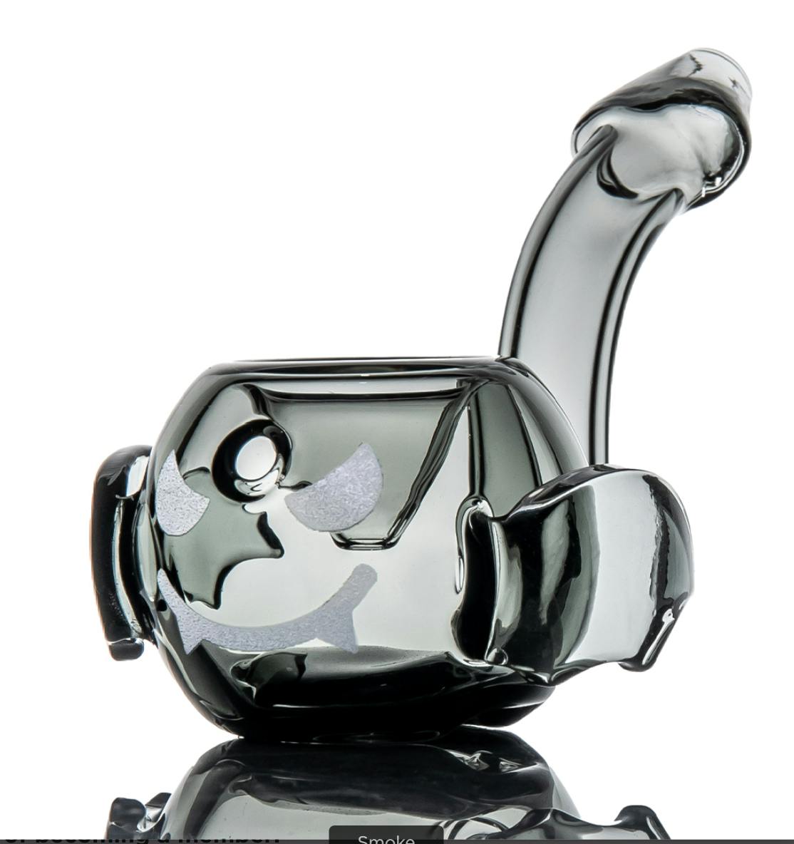 High Rollers - Glass - Bud-Sucker Hand Pipe