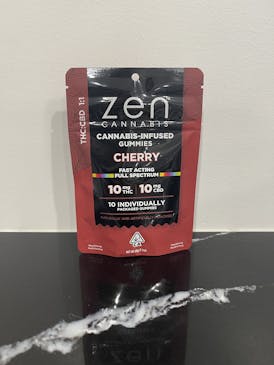 Zen - 1:1 Cherry Gummies - Zen 100mg