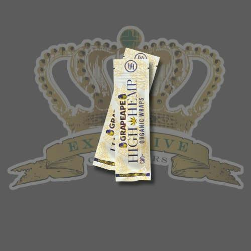 High Hemp Wraps Grape Ape at Xclusive smokers club