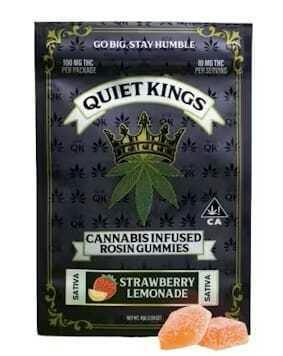 Strawberry Lemonade - Rosin Infused Gummies 100MG