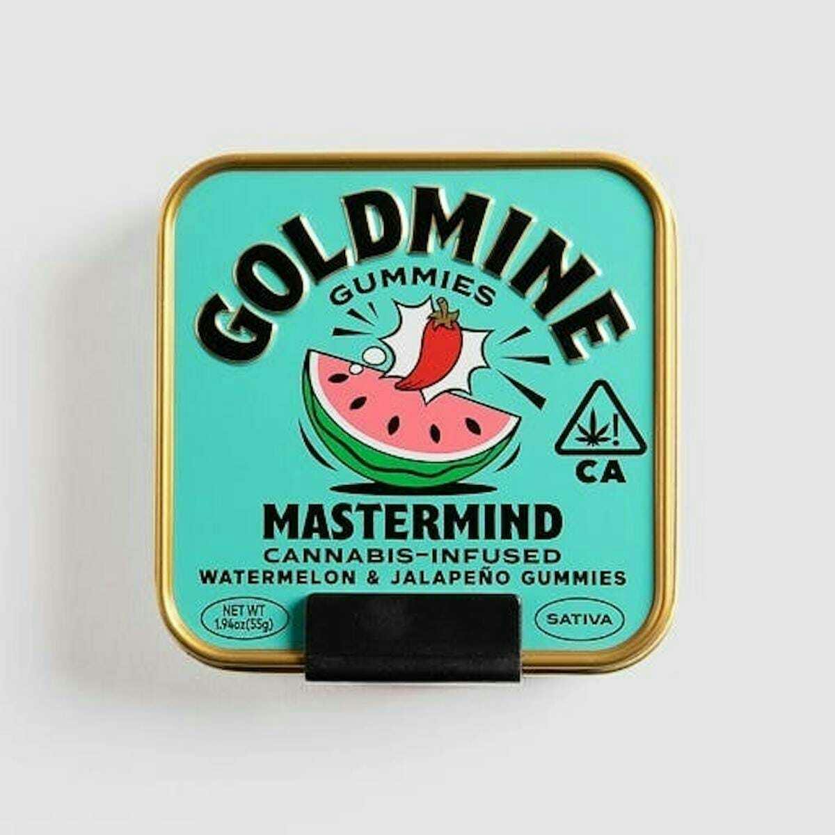Goldmine - Mastermind Watermelon & Jalapeno Infused Gummies