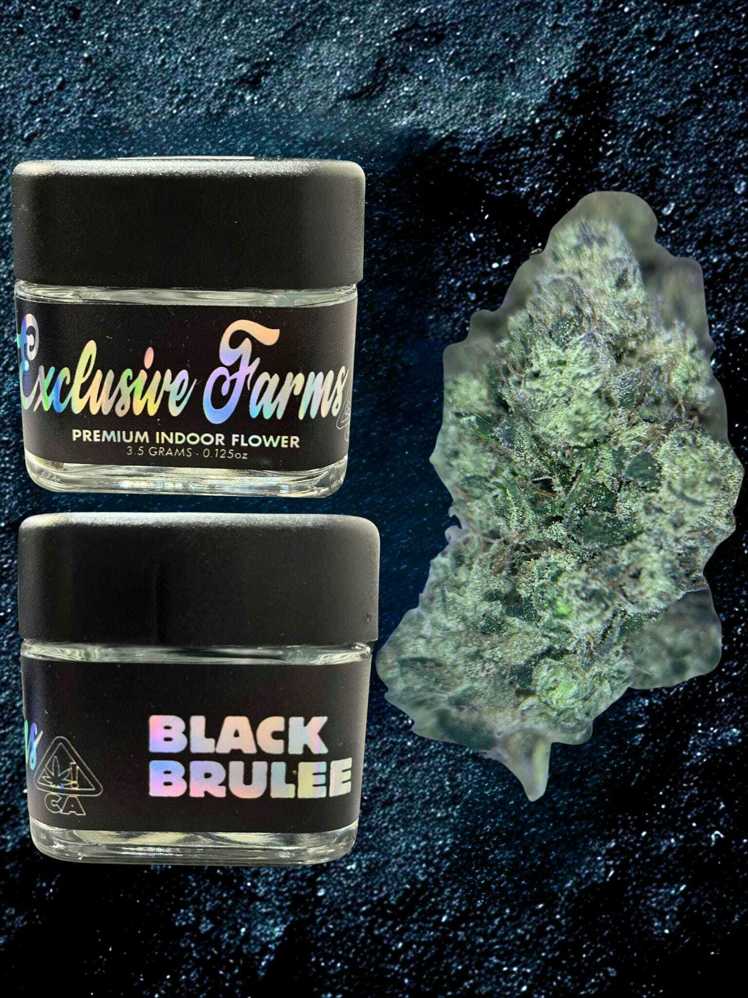 Exclusive Farms - Black Brulee 3.5G Jar - 3.5 items