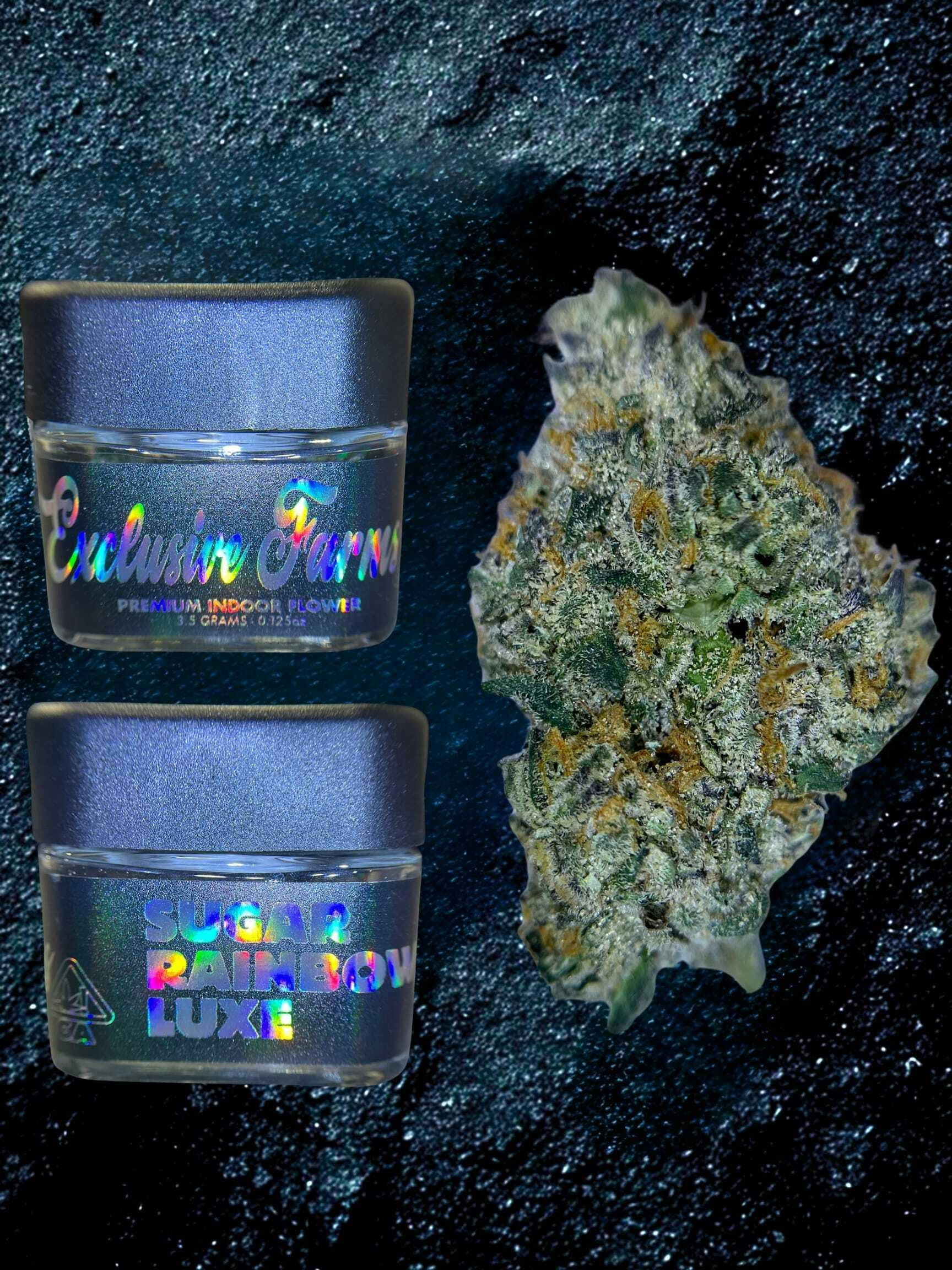Exclusive Farms - Sugar Rainbow Luxe 3.5G Jar - 3.5 items