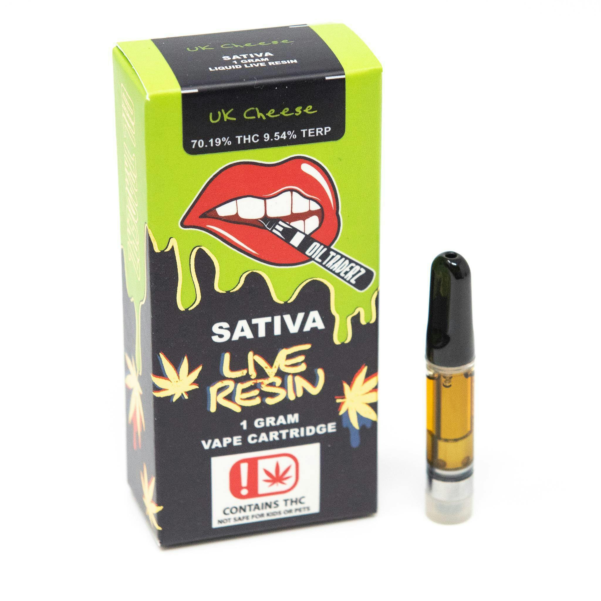 Oil Traderz - Vape 510 - [Live Resin] - Vanilla Frosting - 1g