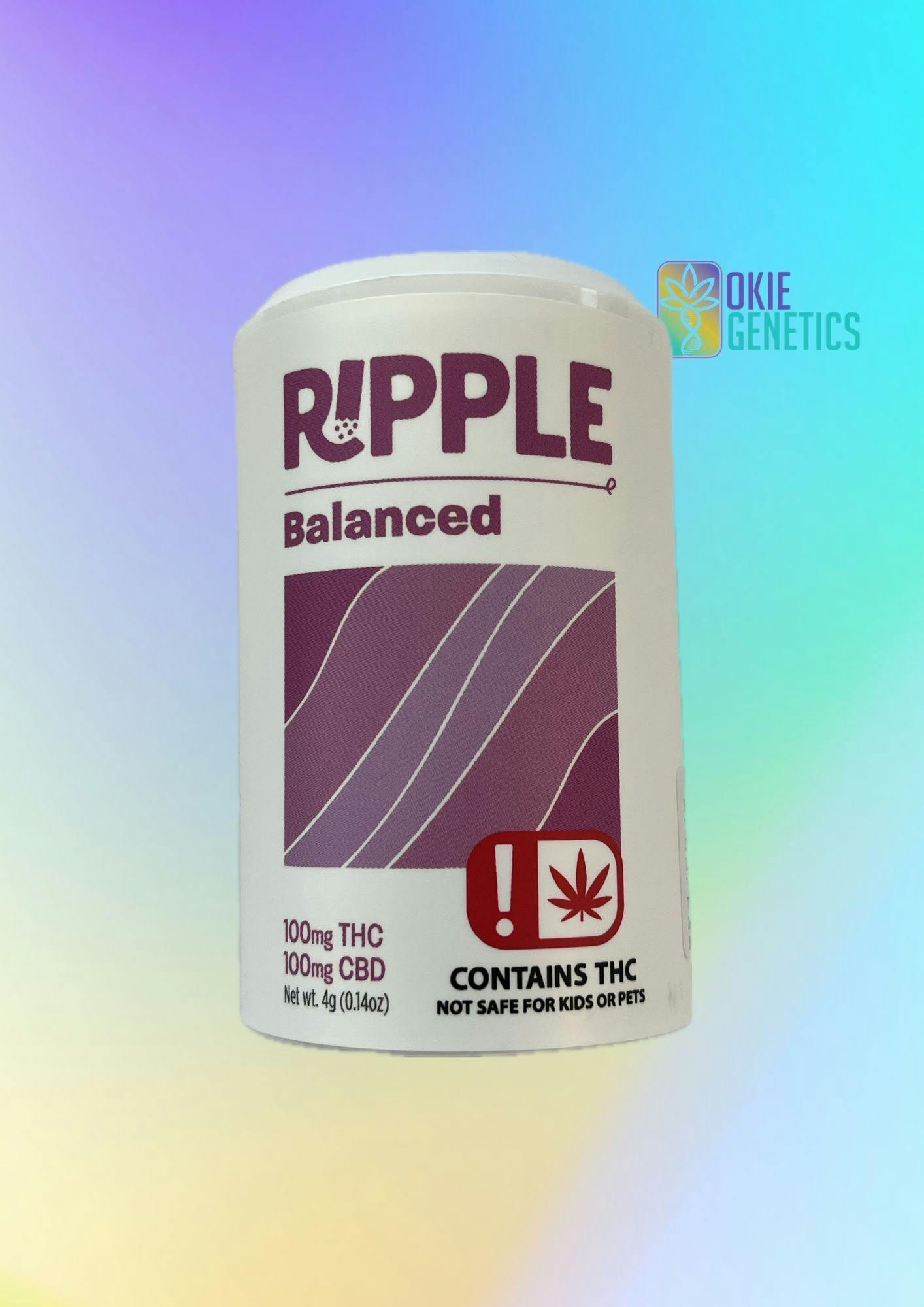 Ripple - Balanced - 100mg THC | 100mg CBD